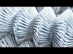 Elektrische galvanisierte Kettenverbindung Zaun 3mm Diamant Stahl Eisen Drahtnetz