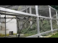 Widerstandsfähige Architektur-Stahlkabelnetznetze, Schnalle, Gewebe