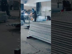 Diamantnetz temporärer Zaun 6x10ft abnehmbare Kettenverbindung Zaun