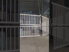 Europäisches Design 10FT Tubular Stahl Tor maßgeschneiderte dekorative Eisenzaun