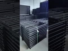 Blue Color Luxury Kennel Gebäude Hundelaufen Gewerbliche Hundehütten Boarding Kennel