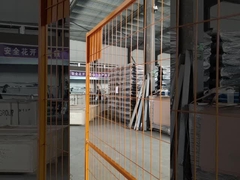 Sicherheit Grünes PVC vorübergehendes Zaun Außenverzinktes Sicherheitszaun