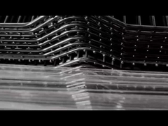 Hochgeschwindigkeitsverzinkte Kurvensicherung 358 Zaun PVC Anti-Kletterzaun mit Spitze