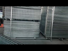 32 mm Rahmenrohr 2.1*2.4M Vorübergehende Zaunplatten für Autobahnen