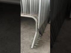 Portable Crowd Control Barrier für Sängerkonzerte Stahlzaun