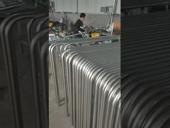 Edelstahl Anti-Kletter-Absperrung für starke Verkehrssicherheit und Menschenmassenkontrolle