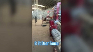 Starker Hirschzaun, 8 Fuß hoch, verzinktes Drahtgeflecht