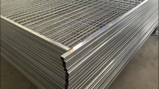 Küstenzaunlösung, rostfreie PVC-beschichtete Maschenplatte