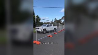 2,1 m hohe verzinkte temporäre Zaunelemente Australien