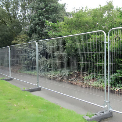 2Mx3.5M Hot Dip Galvanized Temporary Heras Fencing Panels with 32mm Frame Tube for Construction Sites