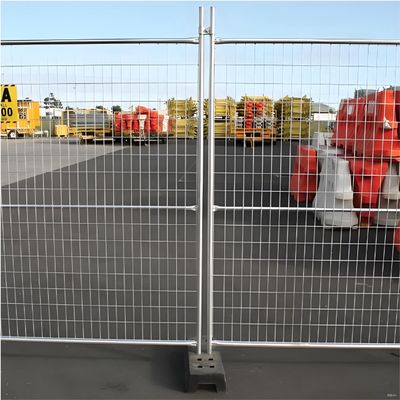 AS 4687 Compliant Wind Rated Class C Temporary Fence Panel with Water Fill Ballast for Construction Sites