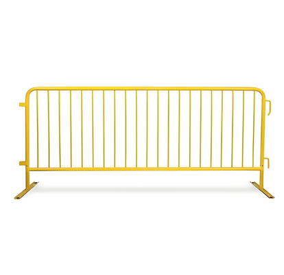 Hot Dip Galvanized Crowd Control Barrier Height 1m Length 2m Heavy Duty Temporary Fencing for Event Safety