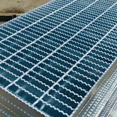 Stainless Steel 304 Galvanized Steel Grating Anti Corrosion Offshore Platform Grating Panel