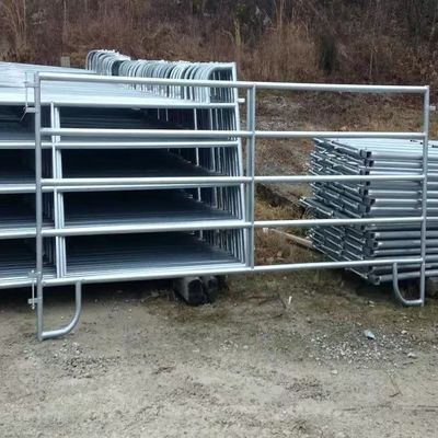 Portable Stahl Rinderhof-Panels für Fertigbauten und Kuh Schafe Pferd