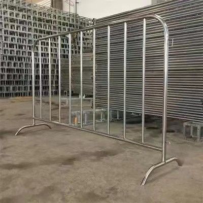  1.2*2M Stainless Steel 304 Temporary Crowd Control Barrier