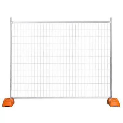 Galvanisierte 2,1 x 2,4 m leicht zu montieren vorübergehende Zaun Schweißdraht Metallzaun Panel