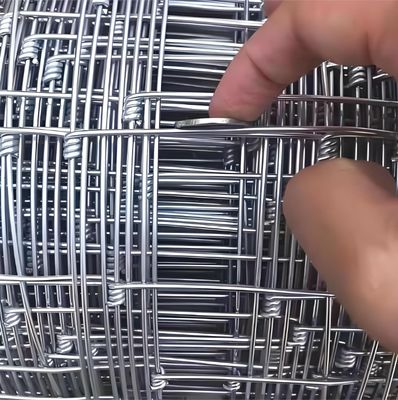 Hochfester 2,0 mm Draht verzinkter Knotengeflecht Weidezaun für Rinder und Ziegen