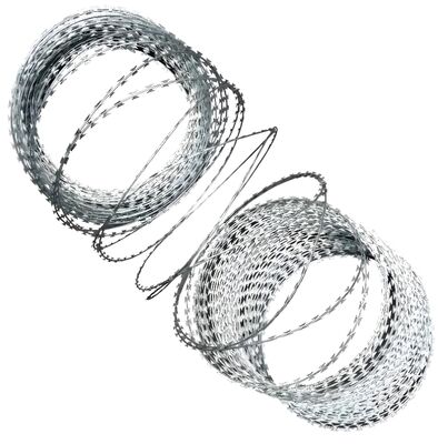 500 mm Außendurchmesser Heißtauchverzinkter Stacheldraht für Gefängnisschutz und Hochsicherheitszaun