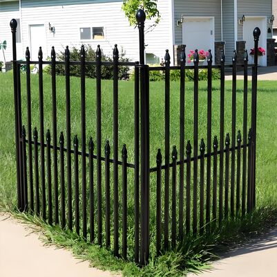 Wind Resistant Premium Tubular Steel Fence Long Service Life Farm Fence
